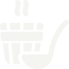 Icon Sauna weiss